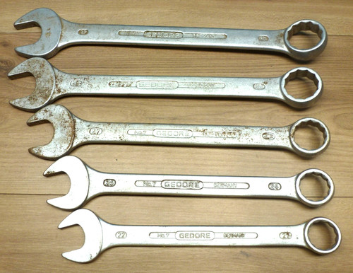 Gedore no7 combination - gedore, wrench